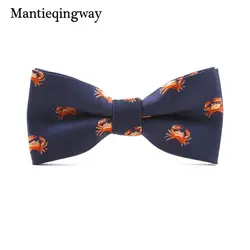 Mantieqingway мультфильм галстук-бабочку для маленьких мальчиков Тощий Боути Животные узор Дети Bowties Gravatas Borboleta дети галстуки-бабочки