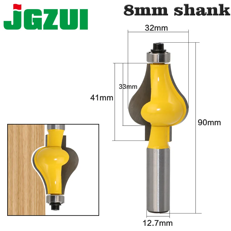 

Bit 1/2" Shank Handrail Router Bit Set - Standard/Flute Line knife Woodworking cutter Tenon Cutter for Woodworking Tools