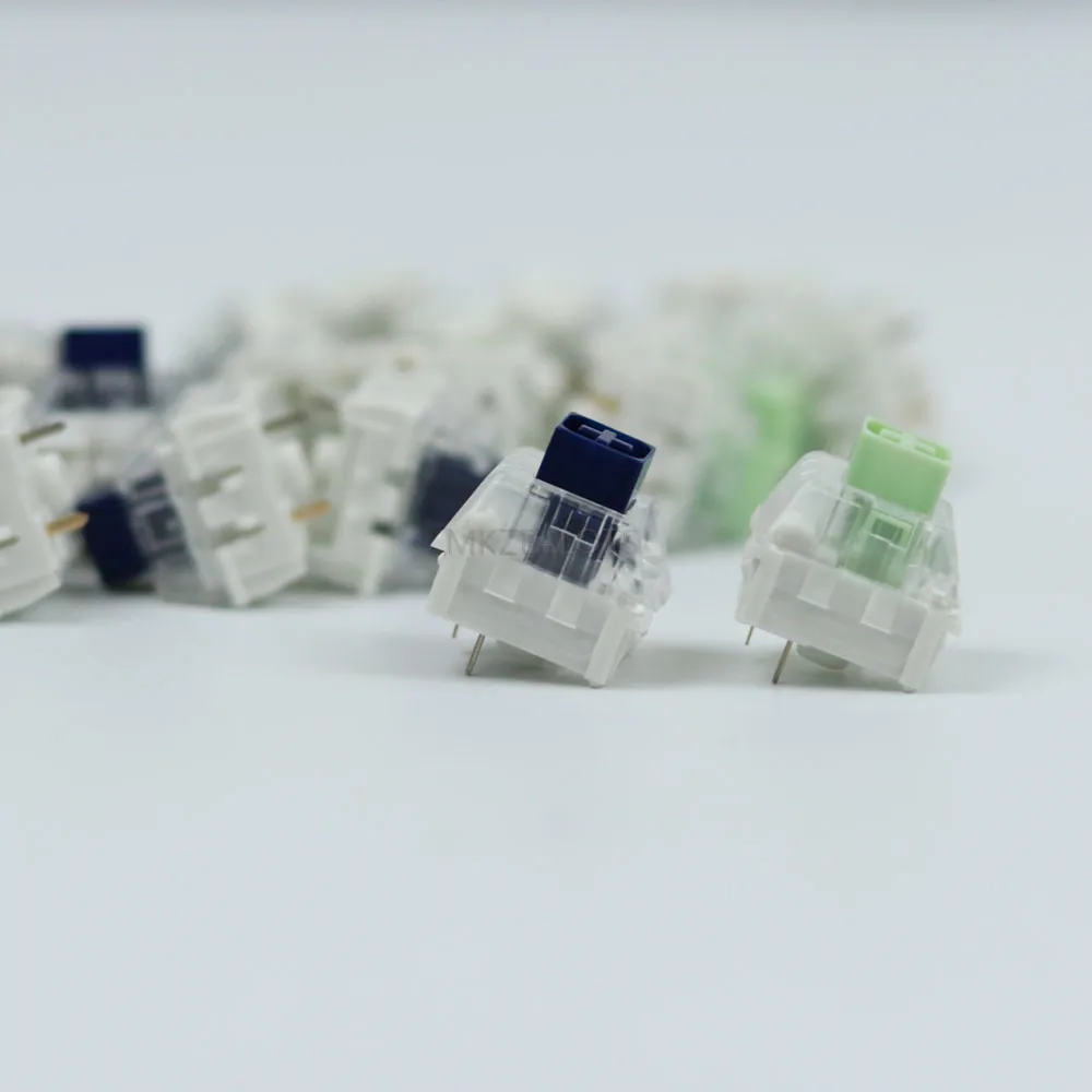 Kailh Box Navy Jade Clicky Box Switch IP56 водонепроницаемый для механической клавиатуры совместимый Cherry MX переключатели 3pin