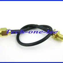 10 шт./лот SMA кабель гнездо SMA Соединительный пигтейльный кабель RG174 15 см