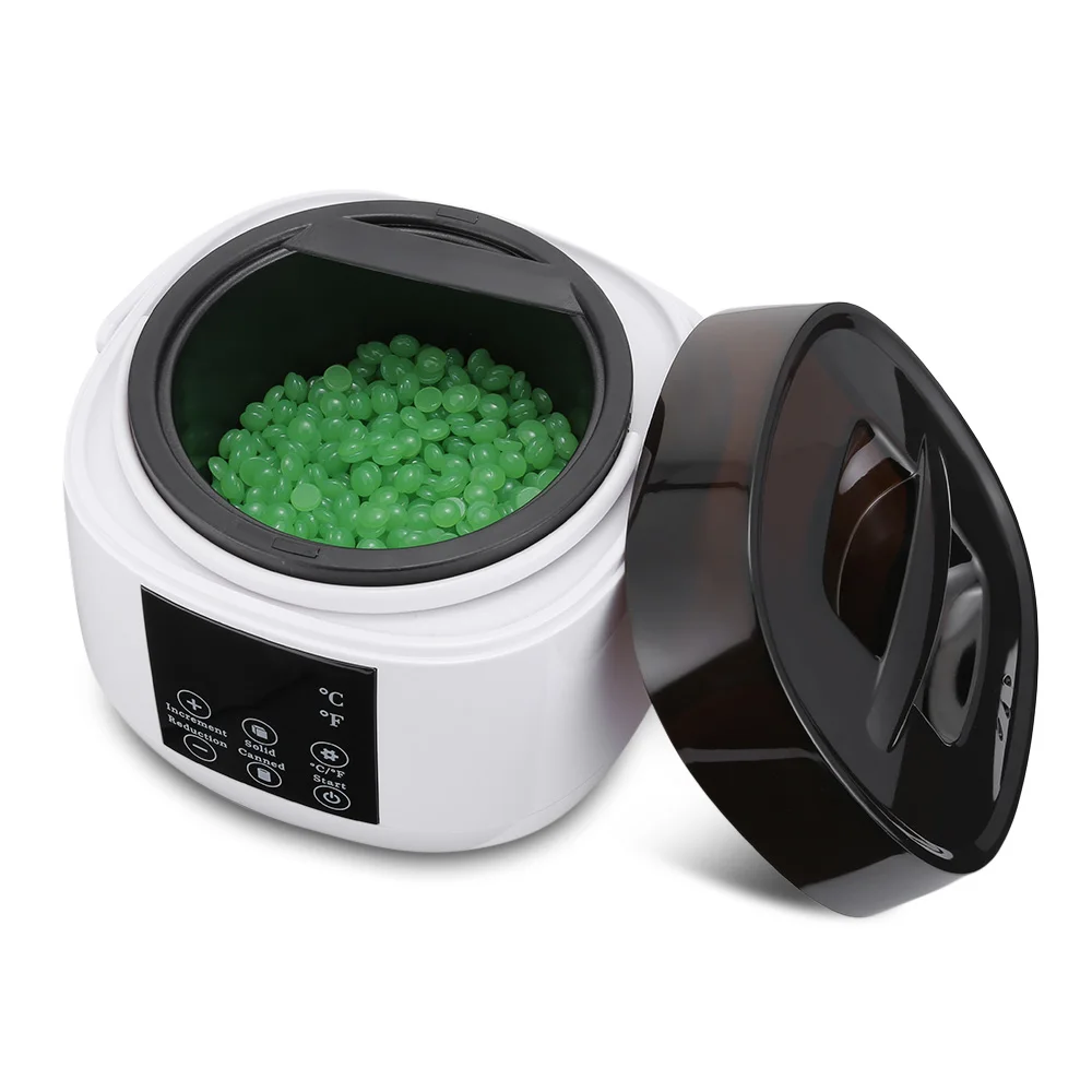 spesifikasi Profesional 100 240 V Lilin Heater Waxing Warmer Bikini Waxing Mesin untuk Hair Removal X Paket Lilin kacang + 20 Tongkat Lilin Kit