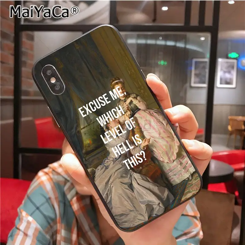MaiYaCa картины лирика чехол для телефона для iphone 11 Pro X XS XR XS MAX 8 7 6 6S Plus 5 5S SE cass