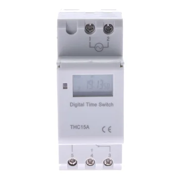 

AC 220V 16A Digital LCD DIN Programmable Weekly Rail Timer Relay Switch Control Switch Multifunction Time Relay