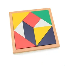Детские кварцевые пластины Монтессори, профессиональное издание, деревянные головоломки, математика, Обучающие Игрушки для раннего обучения