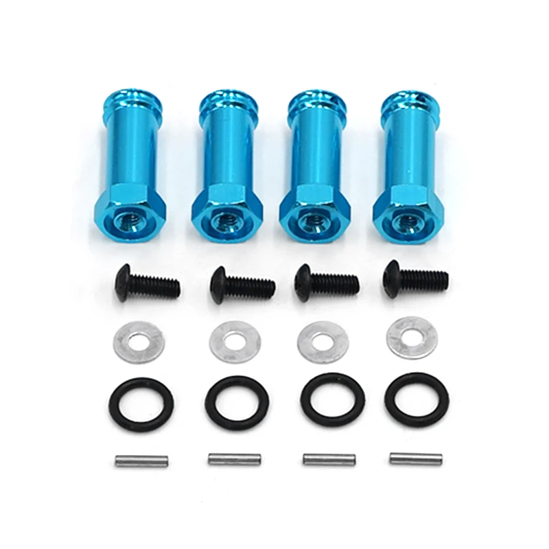 

Aluminum Wheel Hex Hub M12 12mm, M30 30mm Extension Adapter x 4 Longer Combiner Coupler For 1/10 RC Car Upgraded Parts HSP SCX10