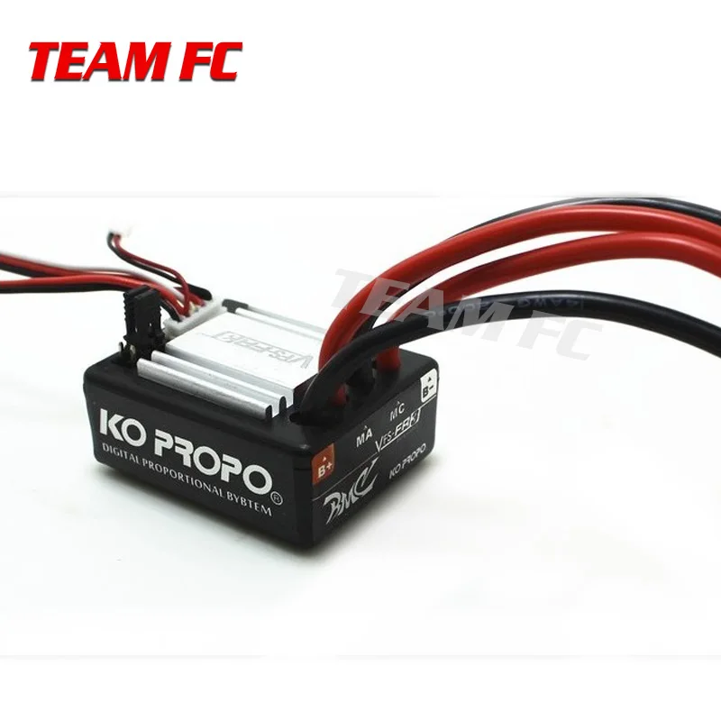 

Japan KOPROPO high pressure bidirectional ko brushed ESC car / boat model 540/775 supports 2/3S lithium battery