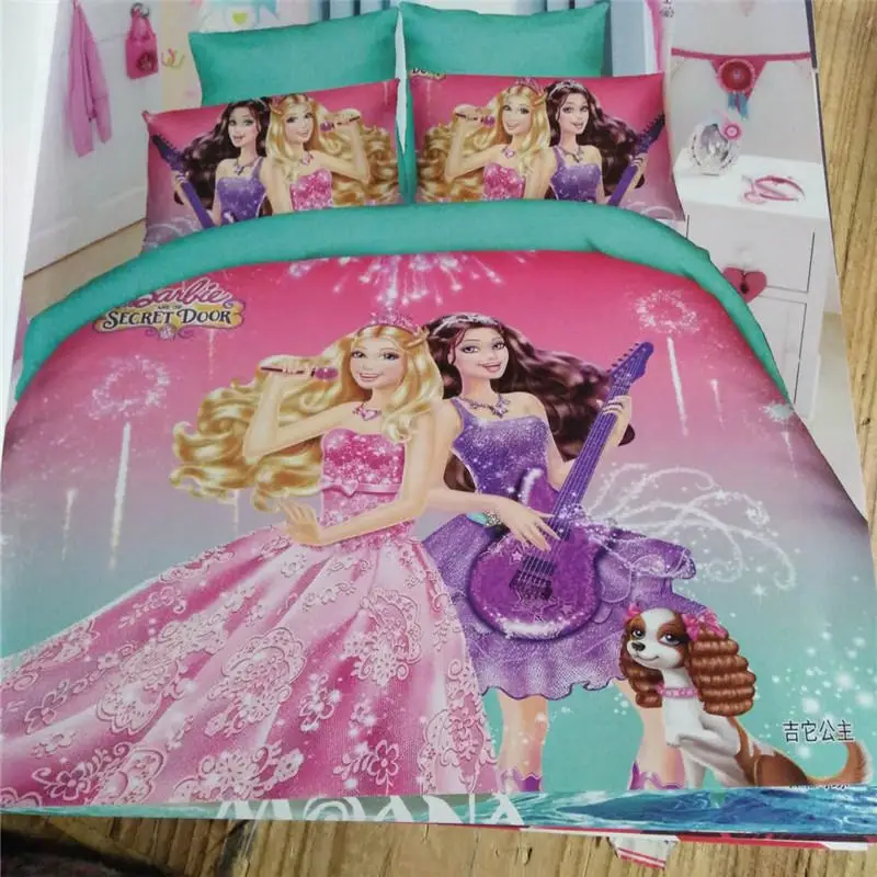 barbie bedding