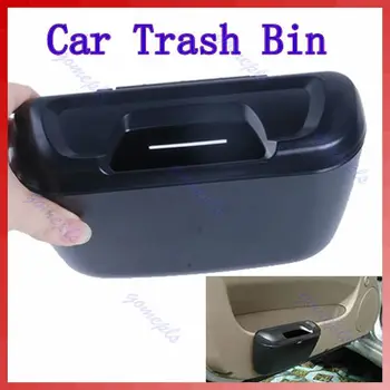

Mini Auto Car Trash Rubbish Can Garbage Dust Case Holder Box Bin