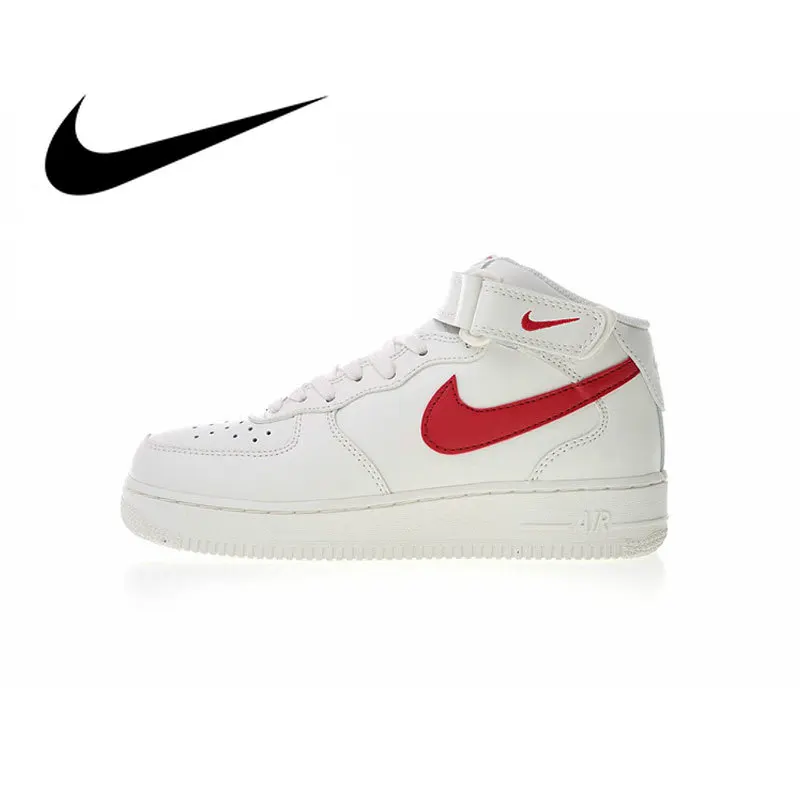 Nike Men's Air Force 1 Mid '07 White Sneaker Nike Men's Air Force 1 Mid '07 White Sneaker