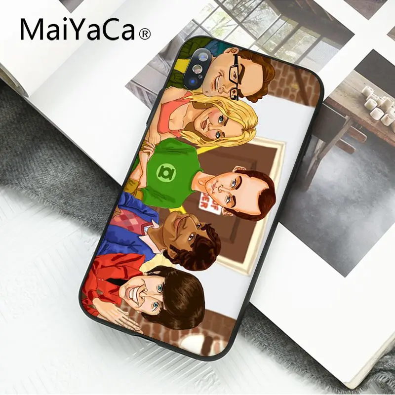 Чехол для телефона MaiYaCa The Big Bang Theory, для iphone 11 Pro, 11Pro Max 8, 7, 6, 6S Plus, X, XS, MAX, 5, 5S, SE, XR