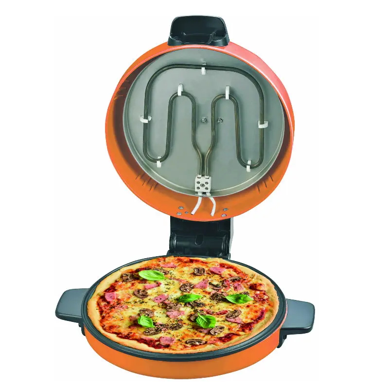 DSP бытовой профессиональный жаркое пицца машина пиццы машина просто и легко работать 1800 Вт 220-240 В - Цвет: Оранжевый