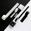 5mm/15mm Solid White Black Basic Decorative Paper Writable Adhesive Washi Masking Tape School Supplies Stationery 2