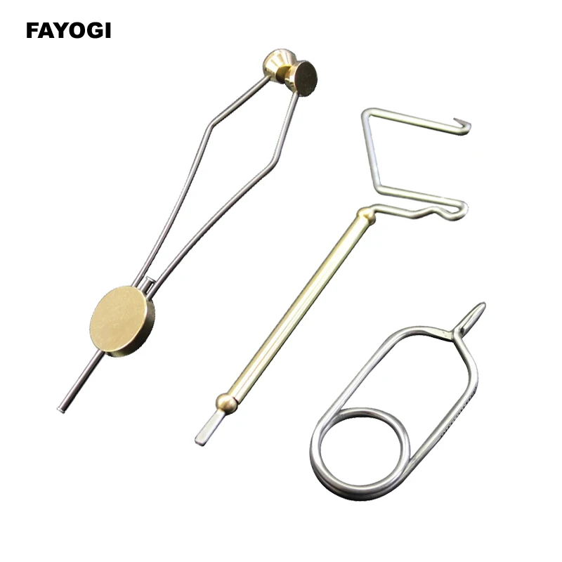 

AT001 Fly Tying Tools Hook Tying Tool 3pcs /set fly tying whip finisher and hackle plier and DISC BOBBIN Holder