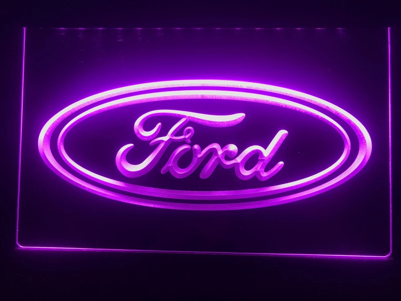 D007 Ford светодиодный ная неоновая вывеска|Таблички и знаки| |