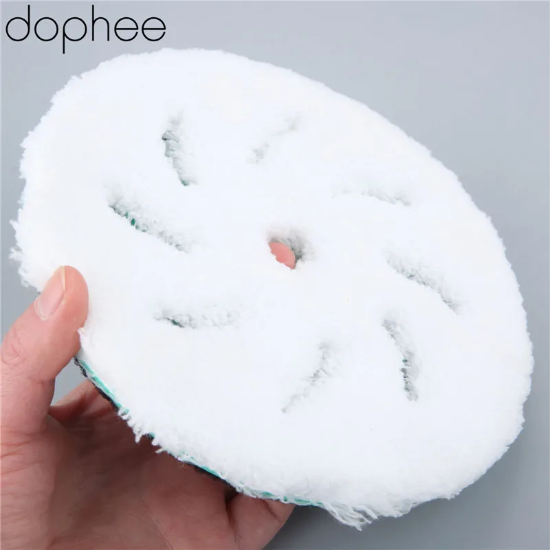 165MM Wax Polishing Pad Disc Buffing Pad Buffer Pads Wind Wheel Harvest