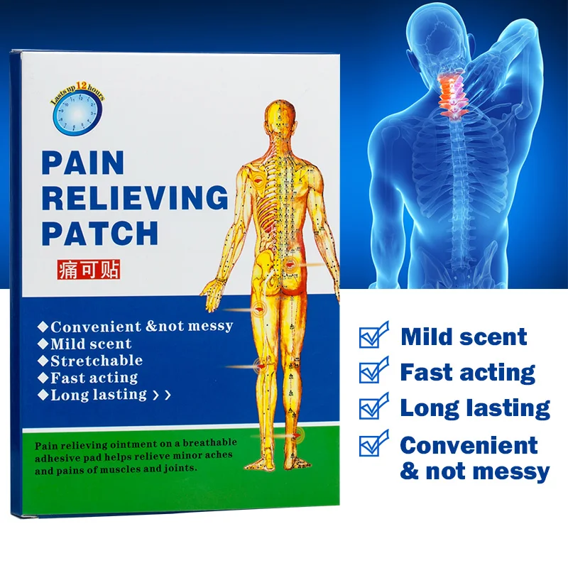 18Pieces/3Box KONGDY Capsicum Plaster Pain Patch Heat Pads for Pain