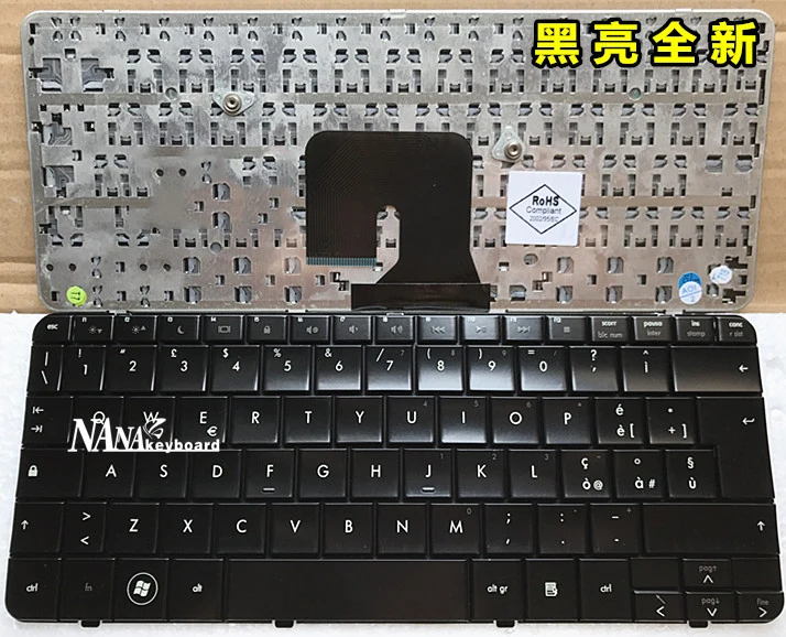 Новая клавиатура для ноутбука для HP dv2-1000 1201ax 1005AX 1006AX 1124ax 1125AX 1003au Иврит/латинская Испанский/США/Итальянский макет