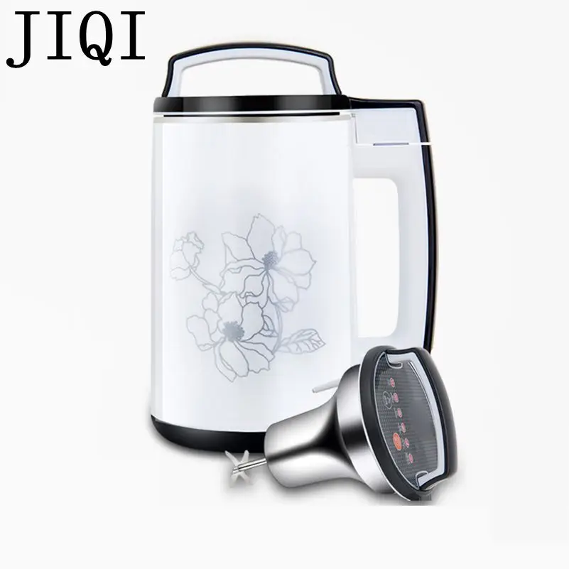 JIQI 110V Soymilk machine household Soya bean Milk Maker filter free