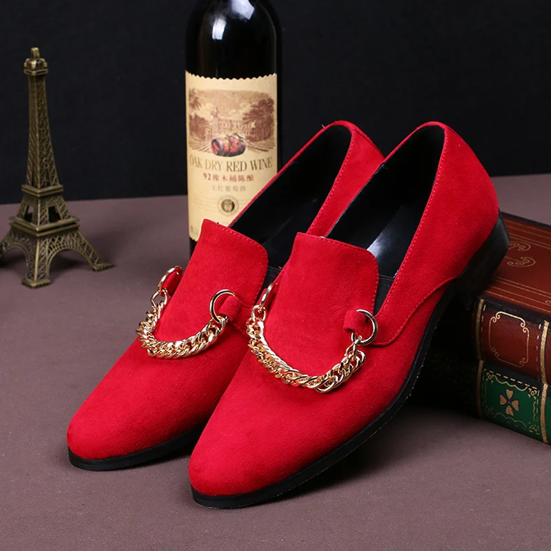 Details about Chic Mens Leather Red Wedding Shoes Metal Pointy Toe Floral Dress Formal Loafers Details about Chic Mens Leather Red Wedding Shoes Metal Pointy Toe Floral Dress Formal Loafers