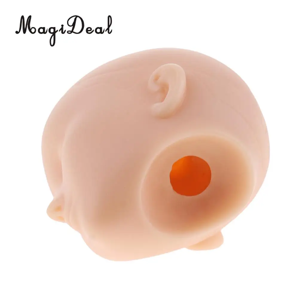Natural Skin 1/6 Scale Doll Head Parts Repair Kits Practice Makeup Prop for Dolls Accessories Toys