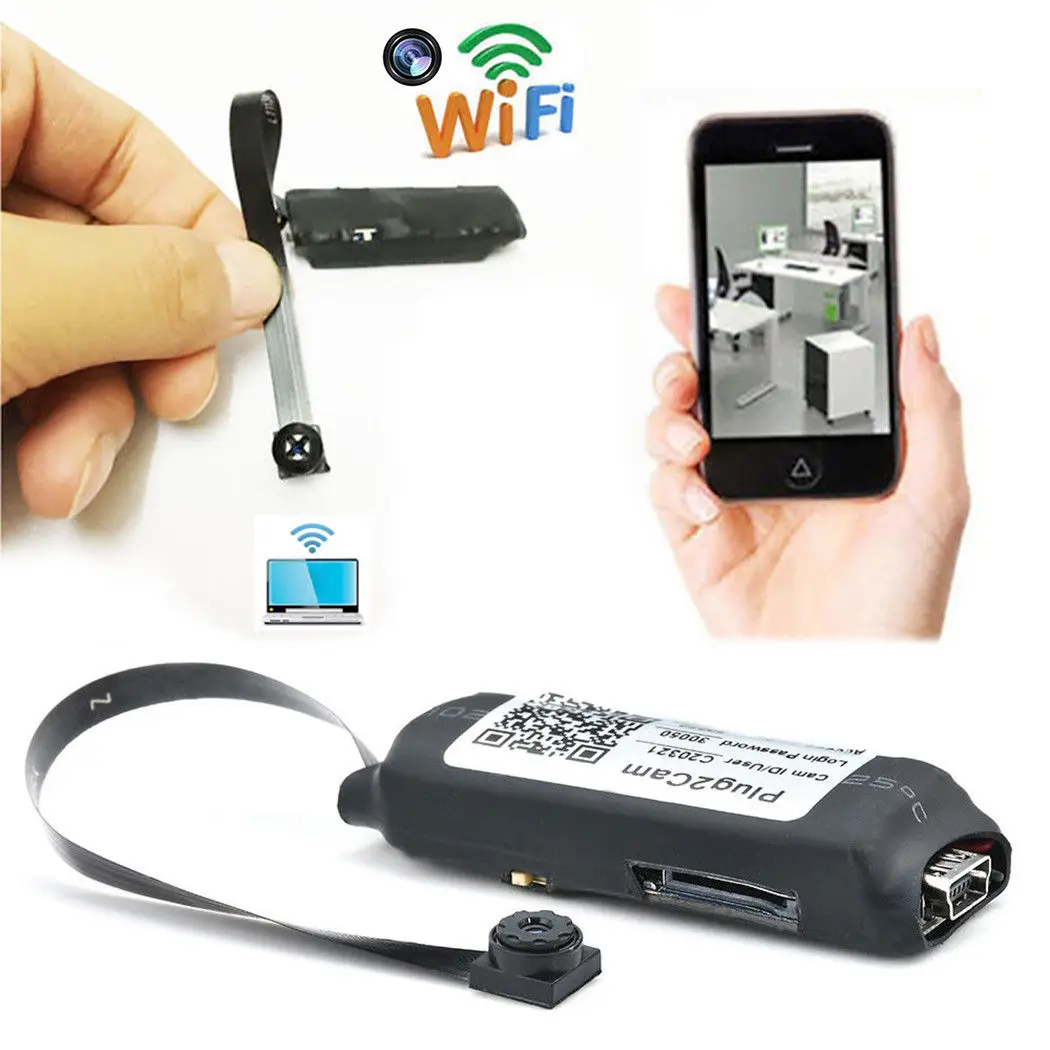 

Mini Wireless IPCamera WIFI 1080P HD For Home Surveillance Camcorder