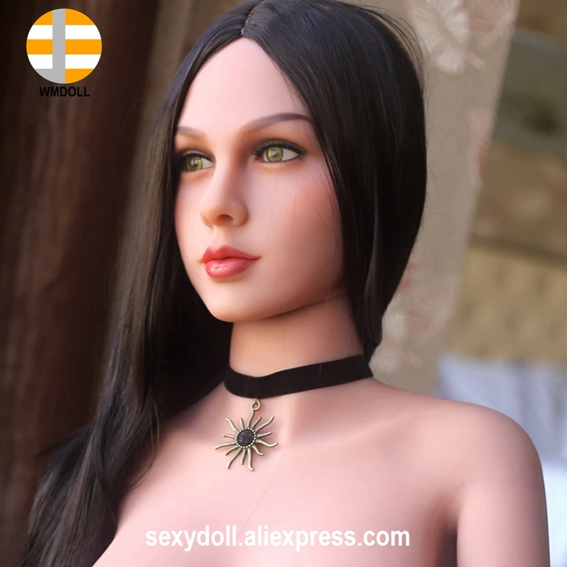 Wmdoll 74 Head American Silicone Sex Doll Head Europe Face Tan Top 