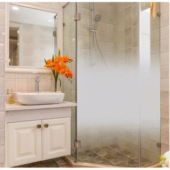 

White Dot Two-way Gradient Window Film Gradual Frosted Window Film Self Adhesive Decorative Semi-privacy Glass Sticker