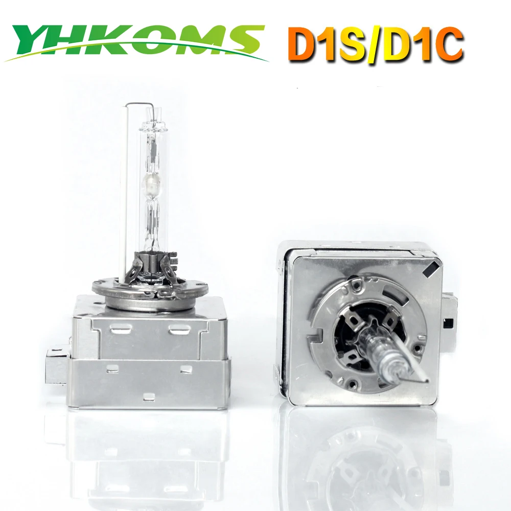 YHKOMS из 2 предметов 12 V 35 W HID лампы CBI ксеноновые фары D1S D1C D1R Автомобильные фары лампы автоматического включения света 4300 K 6000 K 8000 K 10000 K 12000 K