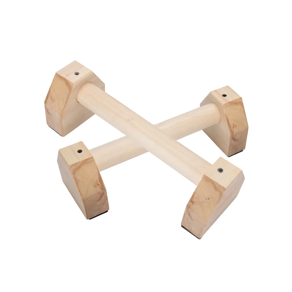 H образный деревянный Calisthenics Handstand индивидуальный параллельный бар двойной стержень отжимная подставка