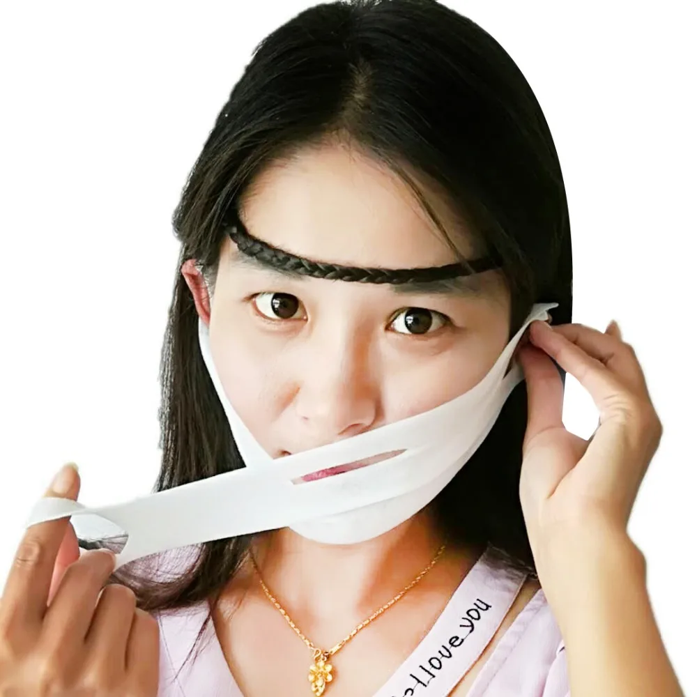 

Chin and Cheek Lifting Face Mask to adjust Facial Contours, Create the Perfect Face Lift and Neck Lift