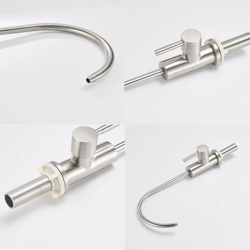Copper Nickel Brushed Swivel Drinking Water Faucet 3 Way Water Filter Purifier Kitchen Faucets For Sinks Taps 247-33A Copper Nickel Brushed Swivel Drinking Water Faucet 3 Way Water Filter Purifier Kitchen Faucets For Sinks Taps 247-33A