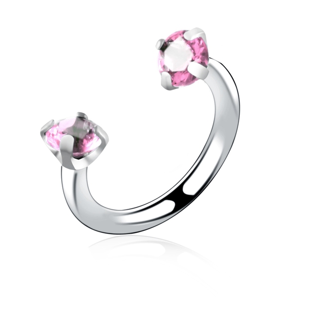 Steel Earring Internal Piercing Septo Nose Lip Eyebrow Ear Septum Cartilage Helix Captive Hoop Rings Piercing Jewelry