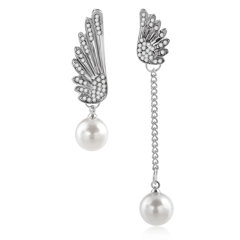 short and long earrings
