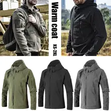 Нейтральное утолщенное теплое пальто флисовая куртка походная куртка для альпинизма Кемпинг Охота Рыбалка с подогревом одежда для путешествий