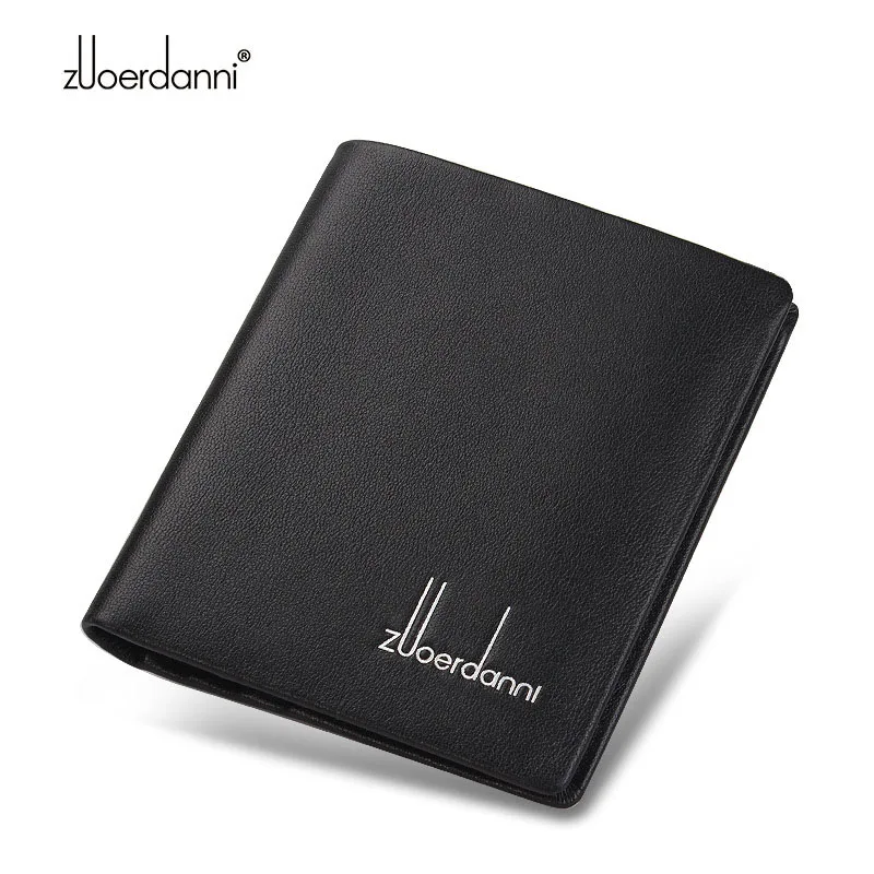 

Thin Man Genuine Leather Wallet High Quality Leather Slim Male Purse mini Luxury Card Holder Cowhide Purses Money Dollar wallets