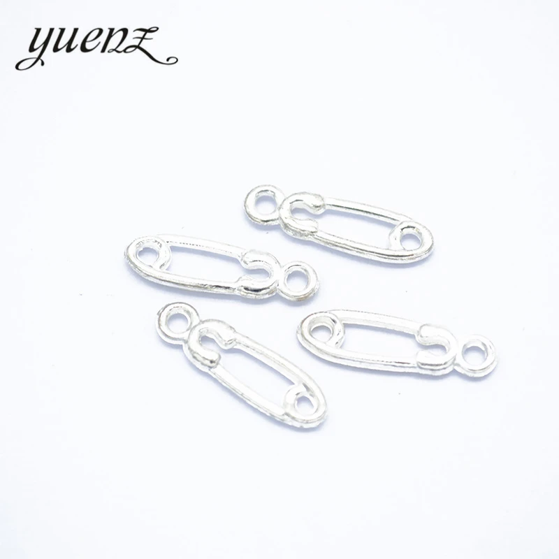 YuenZ 65 шт. 3 цвета античное серебро булавки Шарм, пригодный для браслеты цепочки и ожерелья DIY Металл ювелирных изделий 17* мм 5 мм J358