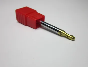 

wholesale 10PCS DIA=3mm radius 1.5 HRC62 R1.5 2 flutes Tungsten Carbide Ball Nose End Mills milling cutter for general steel