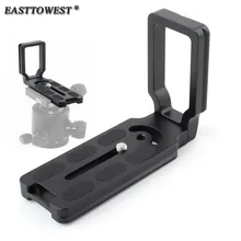 Easttowest Универсальный MPU-105 быстросъемный l-образный кронштейн для камеры Canon Nikon D800 D700 D7000 D5100 D3100 D90 DSLR