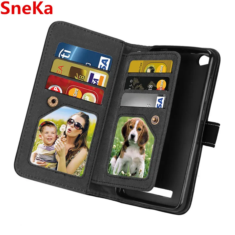 For Coque Xiaomi Redmi 6A 6 Case Cover Luxury Matte Leather Wallet Stand Flip Phone Cases on For Xiaomi Redmi 6A 6 A Case Capa07_
