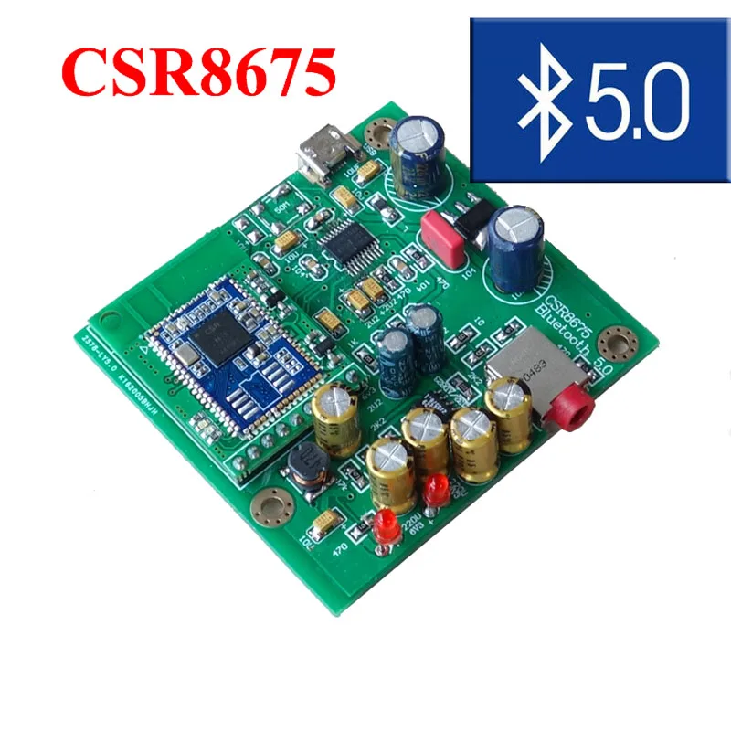 CSR8675 Bluetooth 5.0 Ricevitore Audio PCM5102 DAC Decoder HiFi Lossless APTX HD T0391