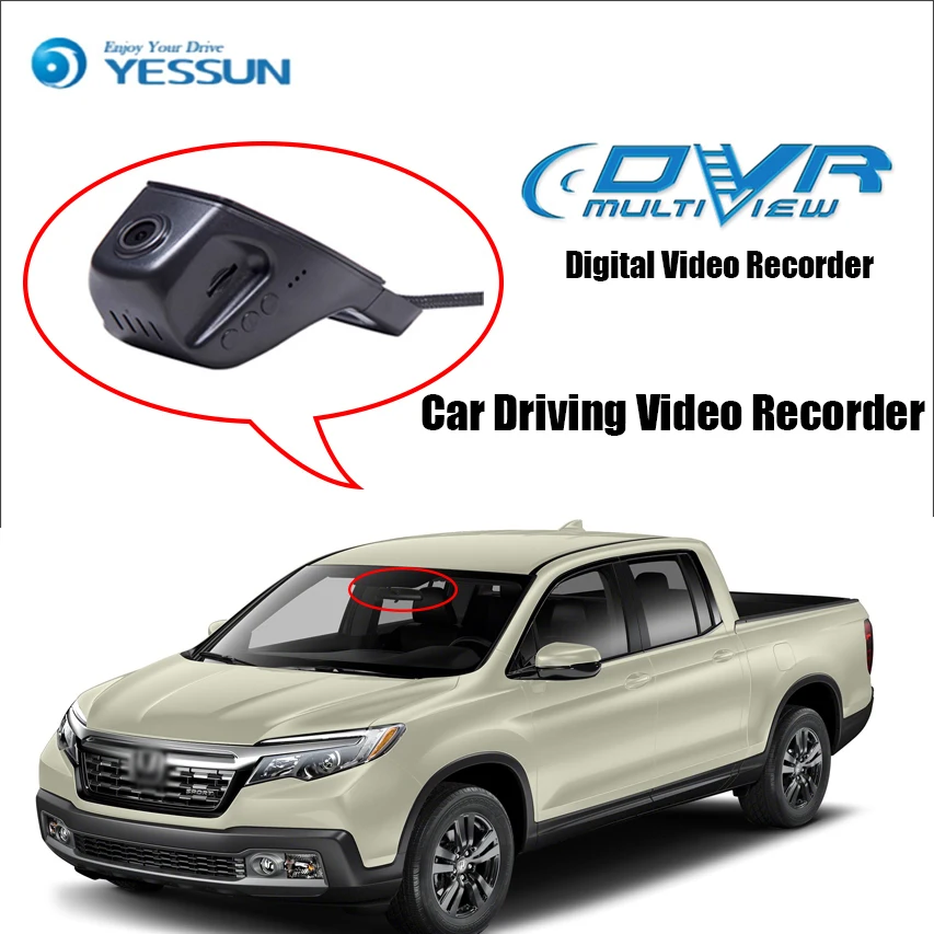 YESSUN для Honda Ridgeline автомобильный мини видеорегистратор вождения видео регистратор