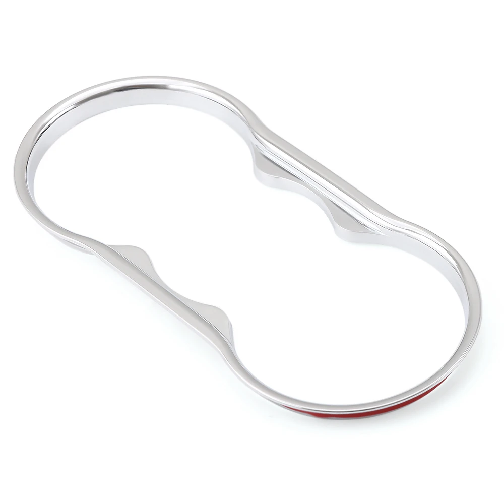 

Car water cup decorative cover ABS Chrome Trim electroplating car styling For Ford Focus 2 MK2 2005-2013 Fiesta Car Accessories