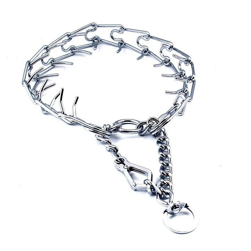 DeluxeAdjustableProngTrainingCollarNoChokePinchCollarisSafe