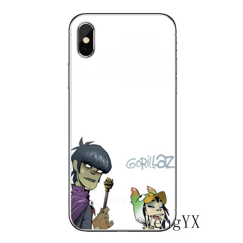 Мультфильм Gorillaz лодка для Xiaomi Redmi S2 5 6plus 4 Pro 6A 4A 4x Примечание 6 5 5A 4 3 Pro Pocophone F1 чехол мягкий чехол для мобильного телефона C чехол s - Цвет: Gorillaz-A-02