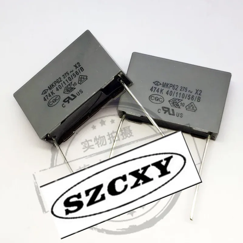 100% новый и оригинальный 10 шт. MKP62 X2 474 275VAC 0 47 мкФ 275V P22MM Защитная Емкость|Комплекты
