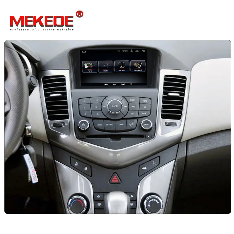 Flash Deal MEKEDE HD Car Radio Multimedia Video Player Navigation GPS Android 8.1 For Chevrolet CRUZE accessories sedan dvd 2011-2014 5