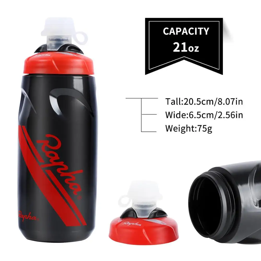 Rapha Bicycle Water Bottle�Ultralight 620-750ML Lockable Mouth Sport Fitness Cycling Water Bottle Leak-proof Bike Water Bottle
