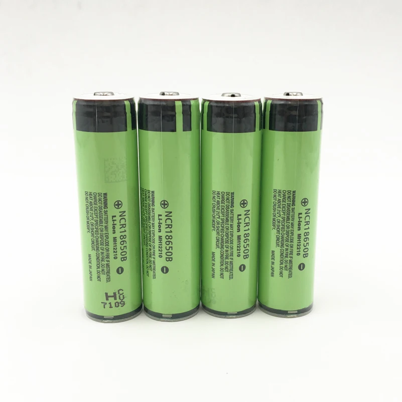 4PCS-NCR18650B+PCB-1