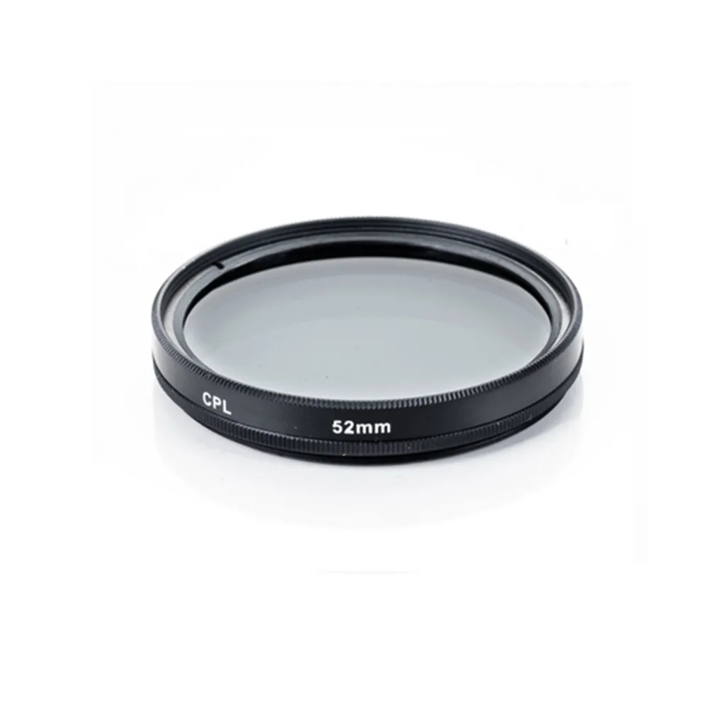 52mm CPL Circular Polarizing Filter Cover Lens for DSLR Camera Lens Photo Studio Accessories