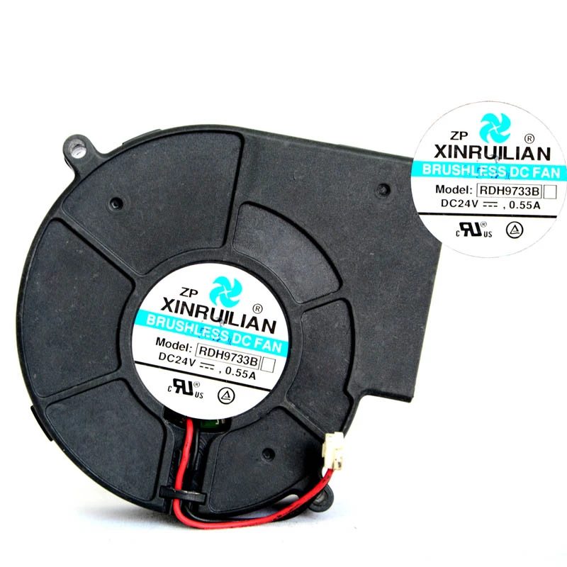 aNS All New Semi CO Free Shipping RDH9733B 24V 0.55A 9CM 9733 2-wire turbo fan radiator | Компьютеры и офис